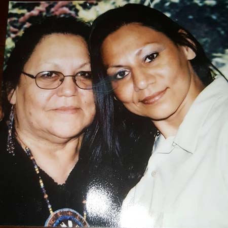 Lavonne Roach and mother