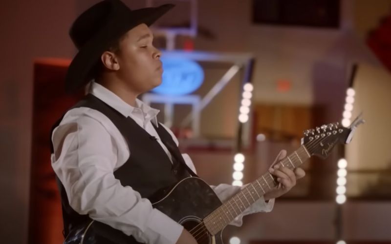 Triston Harper, 15, from MOWA Band of Choctaw, Wows on American Idol 
