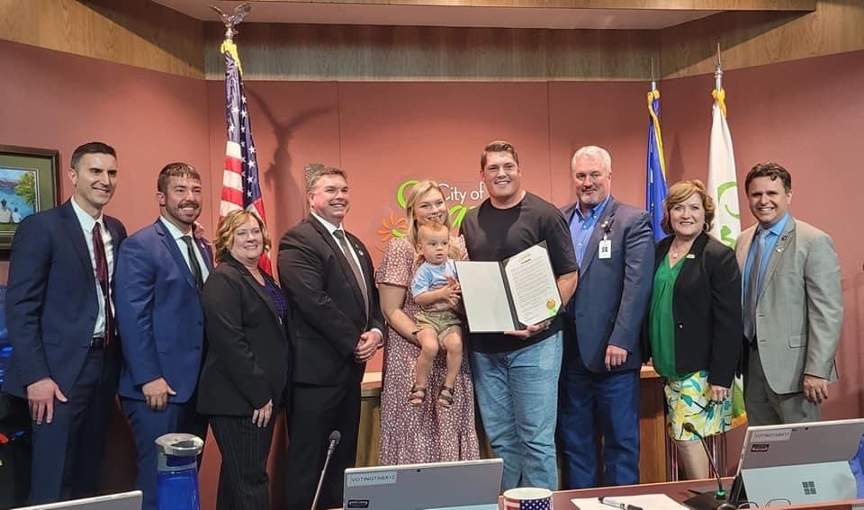 Sparks, Nevada Dedicates Day to Walker River Paiute Tribal Member Austin Corbett