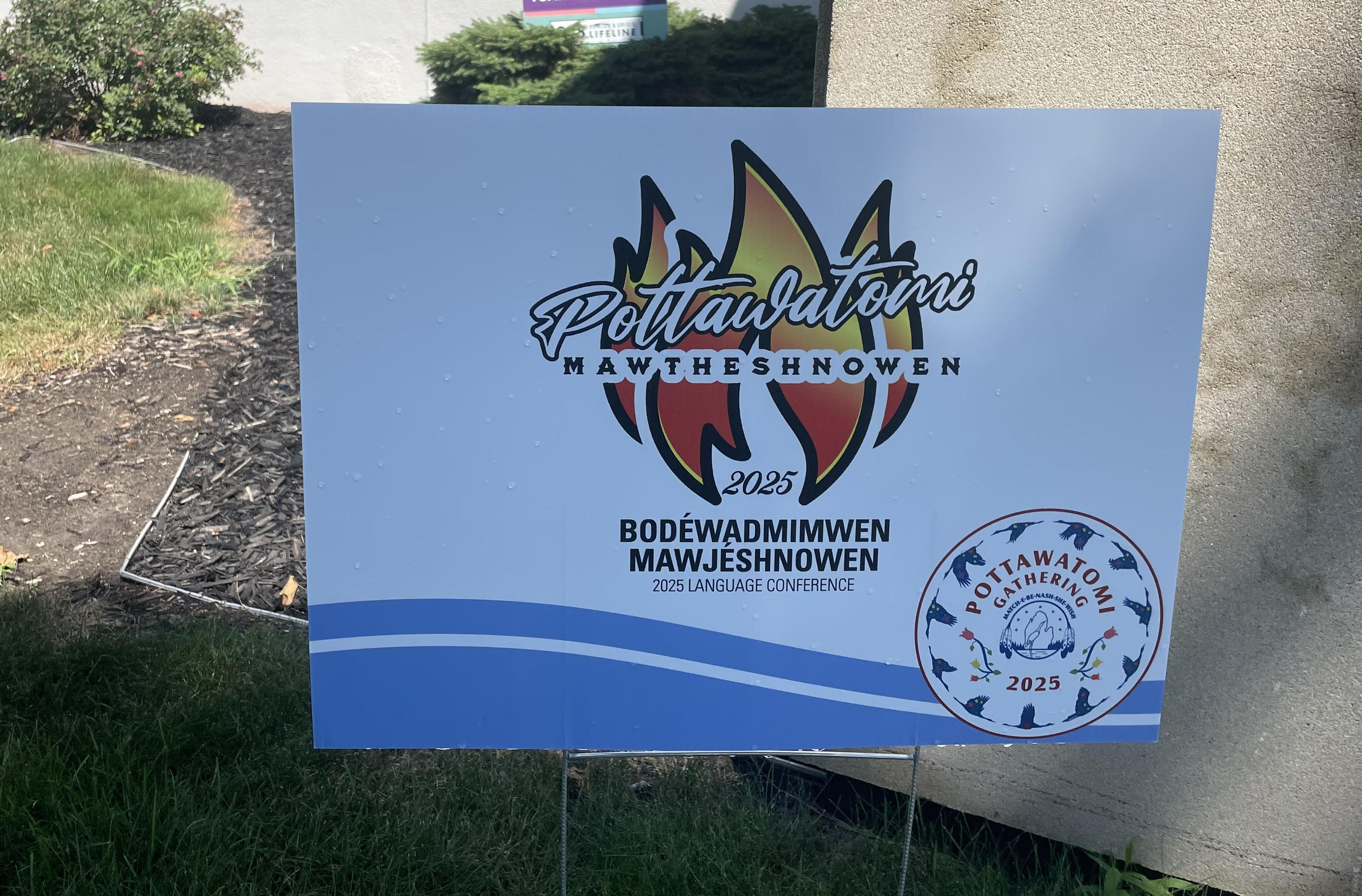 Mawtheshnowen is the Potawatomi word for gathering. (Photos by Levi Rickert)