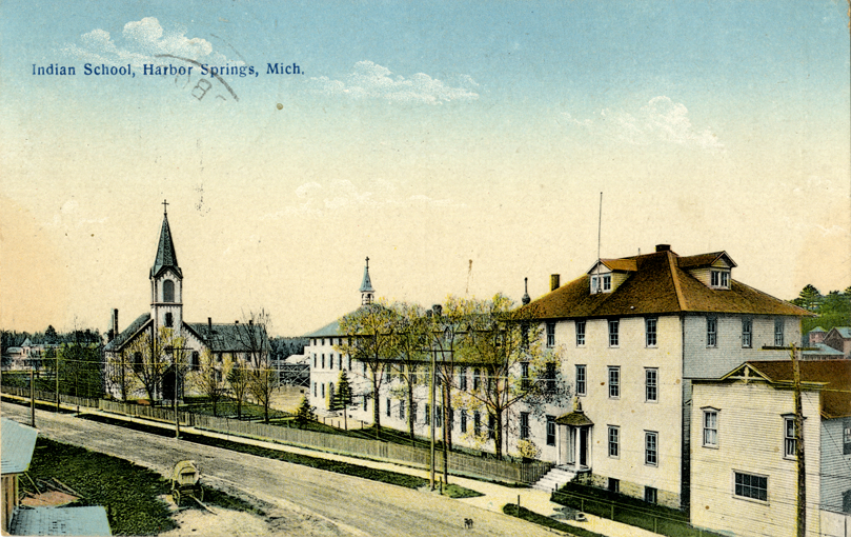 Holy Childhood School in Harbor Springs, Mich. (Photo/Detroit Public Library Digital Collections)