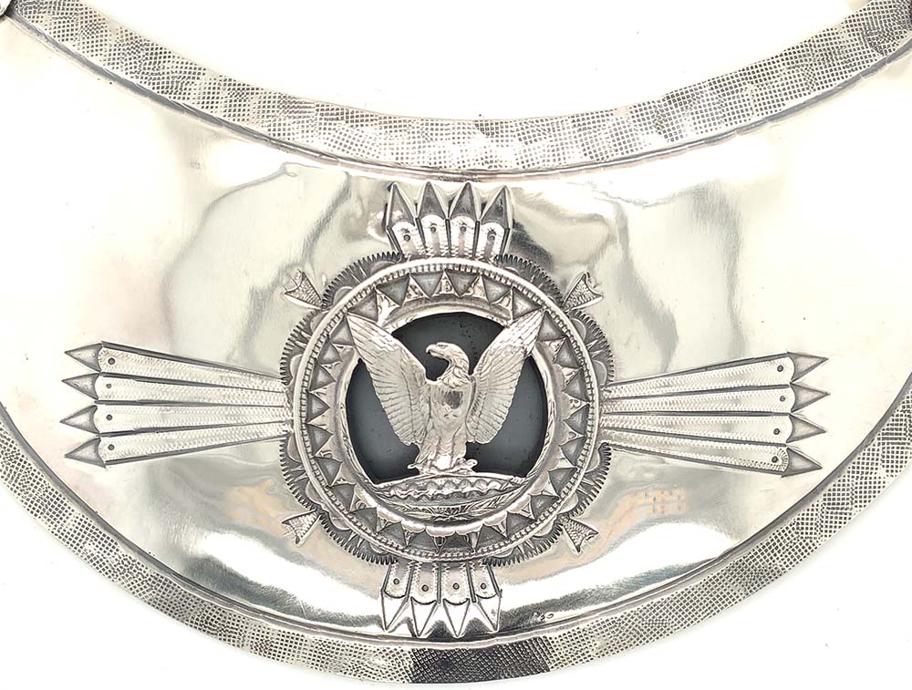Silver Eagle Coin Gorget