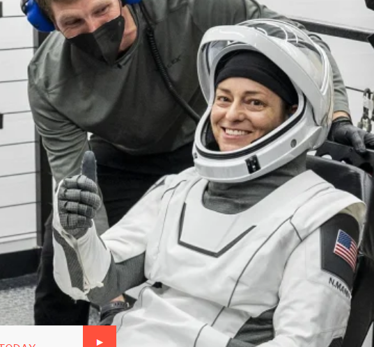 First Native American Woman in Space Back on Earth