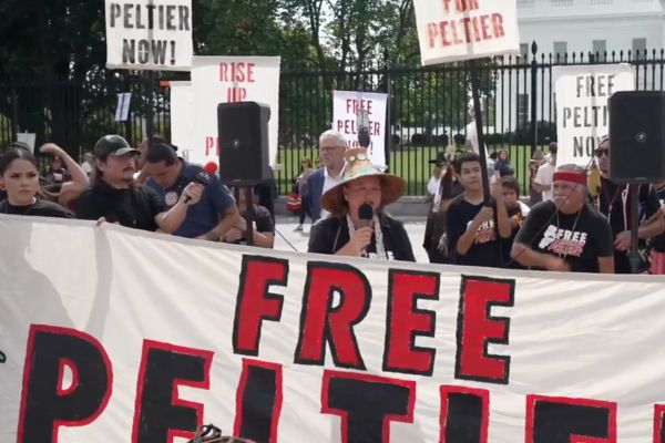 More than 30 Arrested in Washington, D.C. at Leonard Peltier