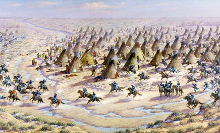 THIS DAY IN HISTORY: 230 Cheyenne & Arapaho Massacred at Sand Creek