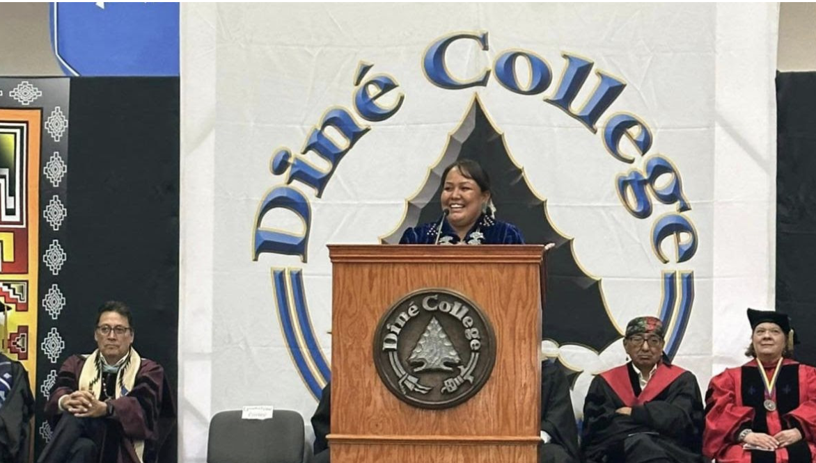 News Release - Diné College is the first tribal college to grant faculty  status to their librarians - Diné College