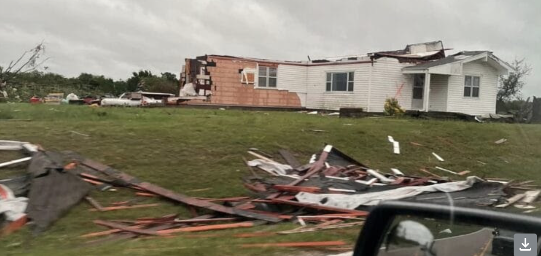 Tornadoes Touchdown on the Mvskoke Reservation in Oklahoma