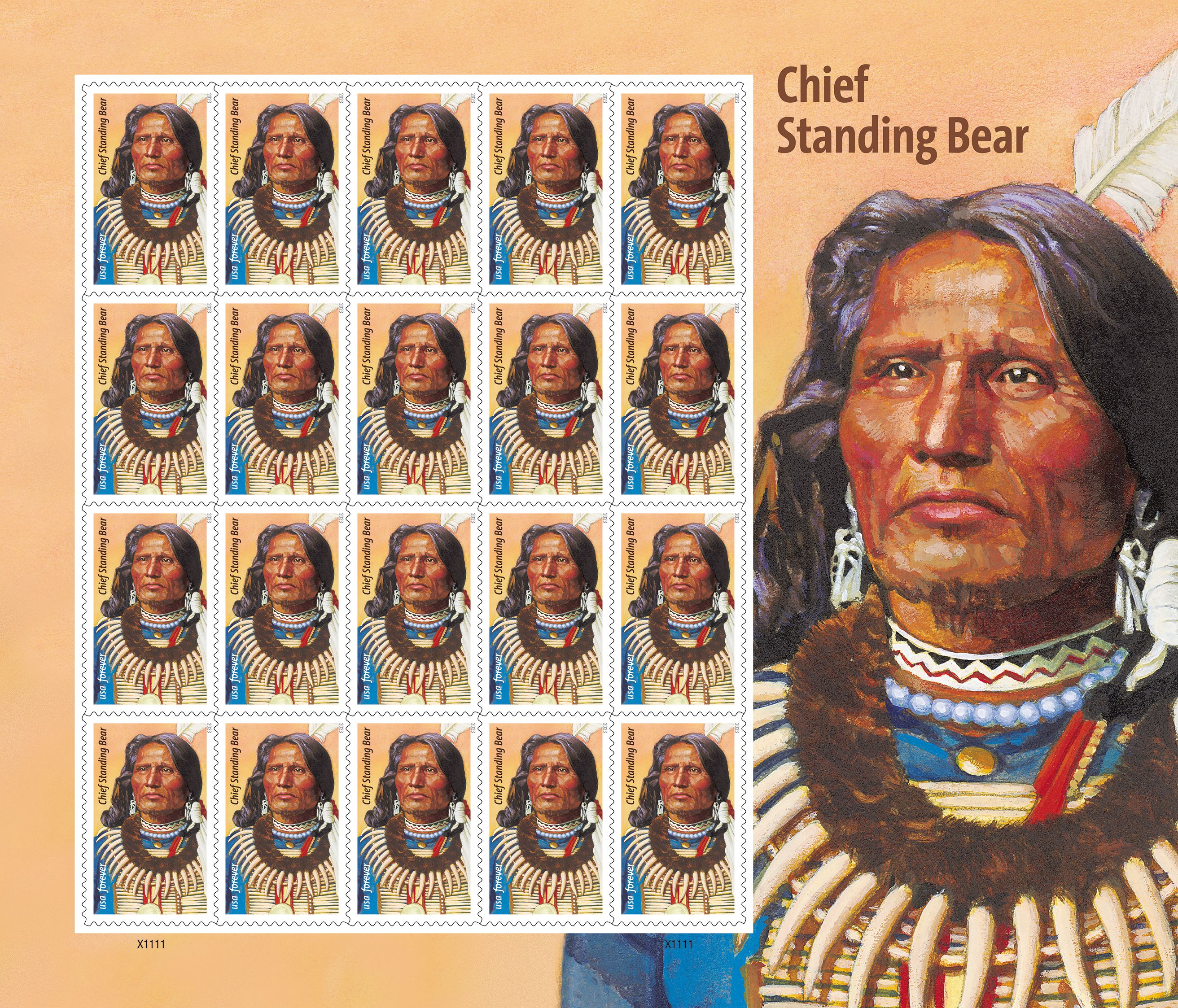 Chief Standing Bear Stamp Released by USPS | Currents