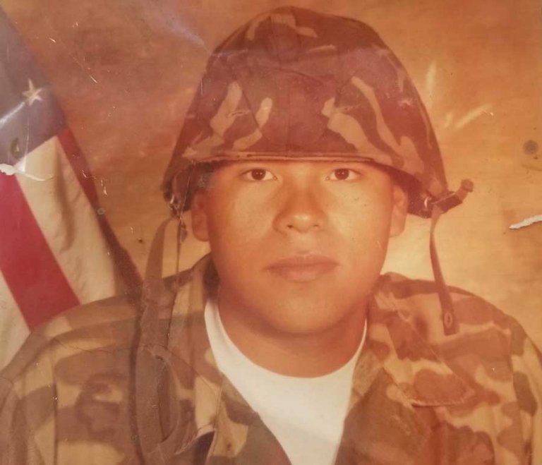 Wendell Yellow Bull, a lifelong resident of the Pine Ridge Indian Reservation, became a lance corporal while serving in the 4th Marines’ 2nd Battalion, better known as the “Magnificent Bastards,” in the years after the Vietnam War. (Photo courtesy of Wendell Yellow Bull.)