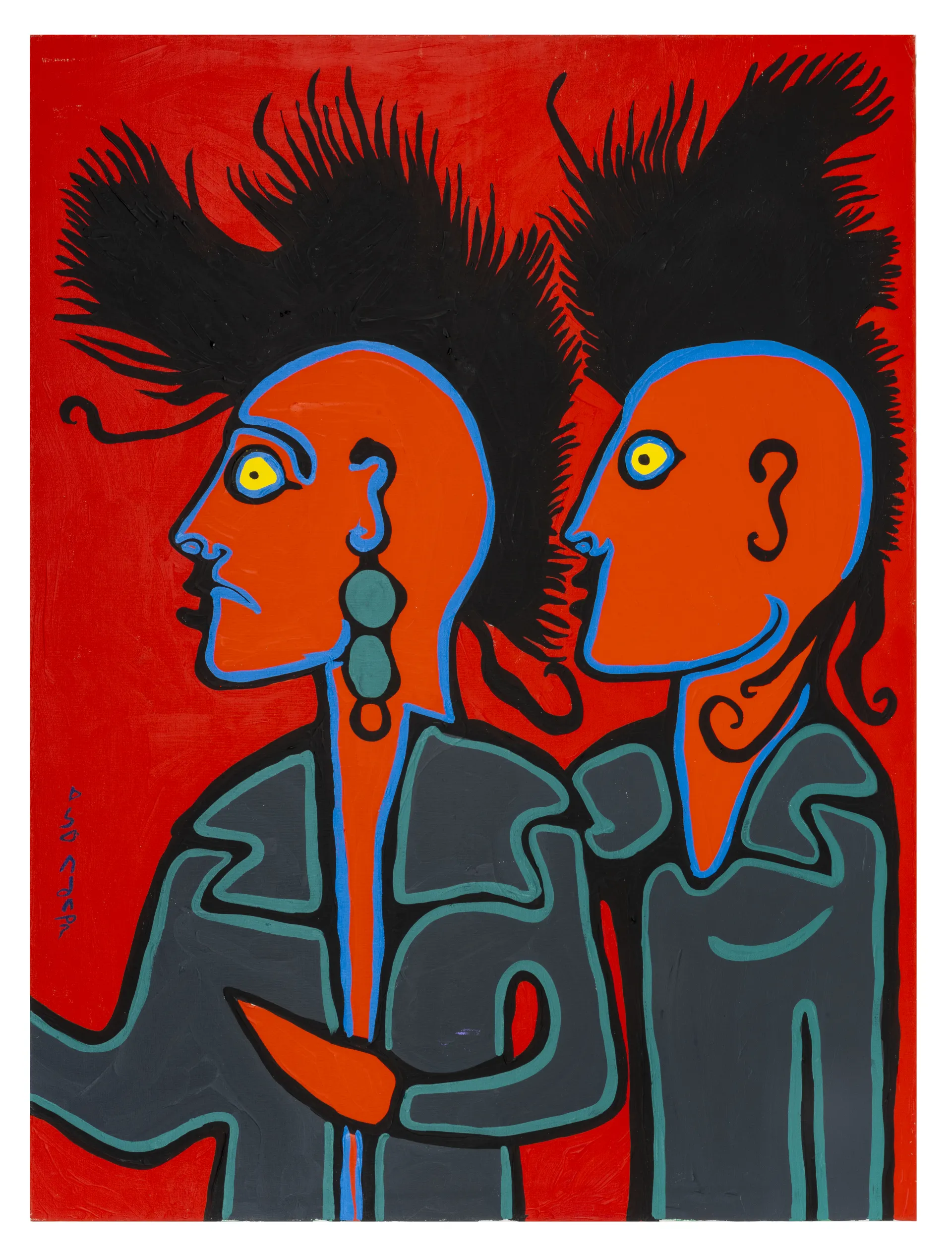 morrisseau punk rockers nancy and andy.jpg