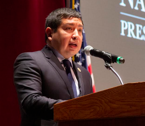 Chairman David Sickey becomes first tribal chairman from the Coushatta Tribe of Louisiana to meet a sitting U.S. president. - Courtesy photo