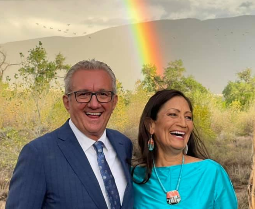 Interior Secretary Deb Haaland Marries Longtime Partner on Saturday