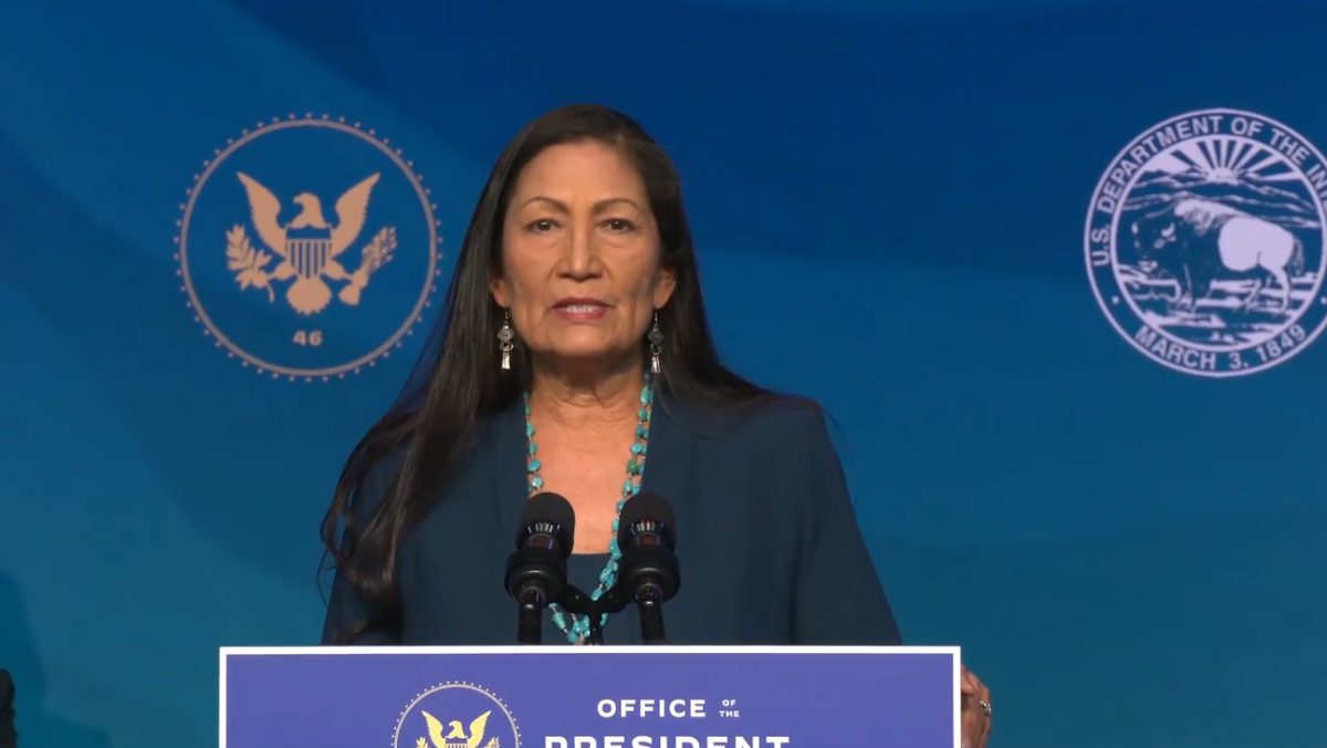 Biden Introduces Rep. Deb Haaland — His Interior Secretary Nominee — to the Nation | Currents