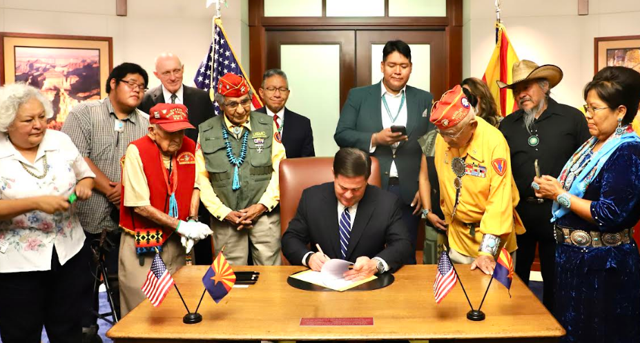 State of Arizona Recognizes National Navajo Code Talkers Day as a State ...