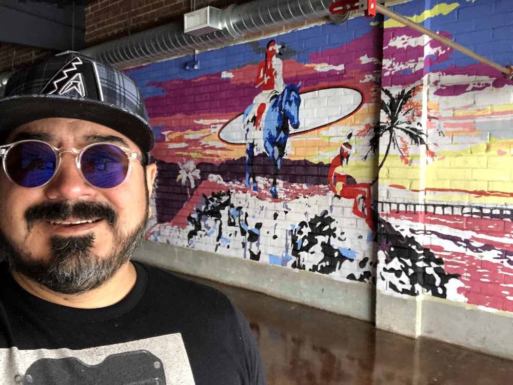 NEW WAVE: Muscogee muralist paints a vivid, modern vision of Luiseno land