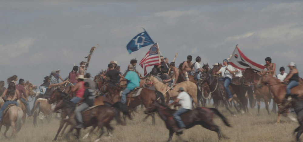 A scene from 'Lakota Nation vs. the United States' highlights the present-day struggle to claim back Black Hills. (Photo/XTR)