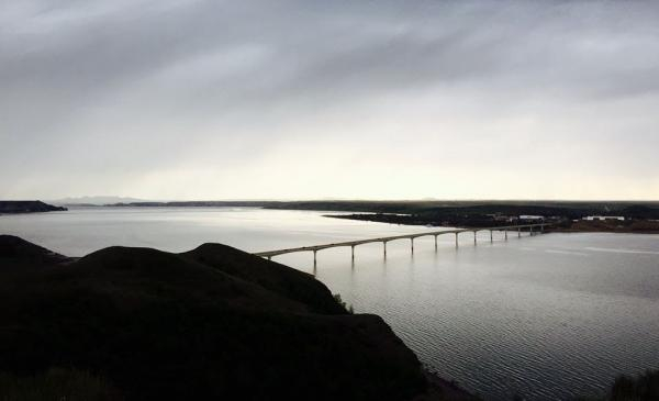 Missouri River riverbed