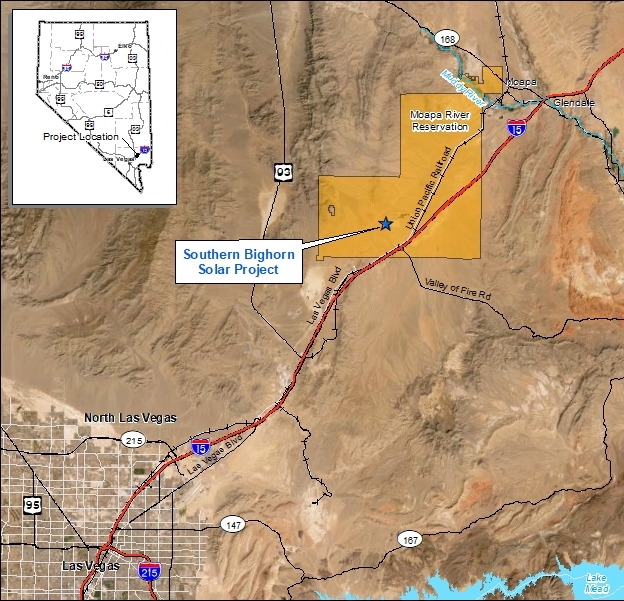 BIA Opens Public Comment Period For Moapa Band S Proposed Solar Project   SBS NOI Aerial 