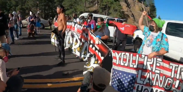 Protest-at-Mt-Rushmore