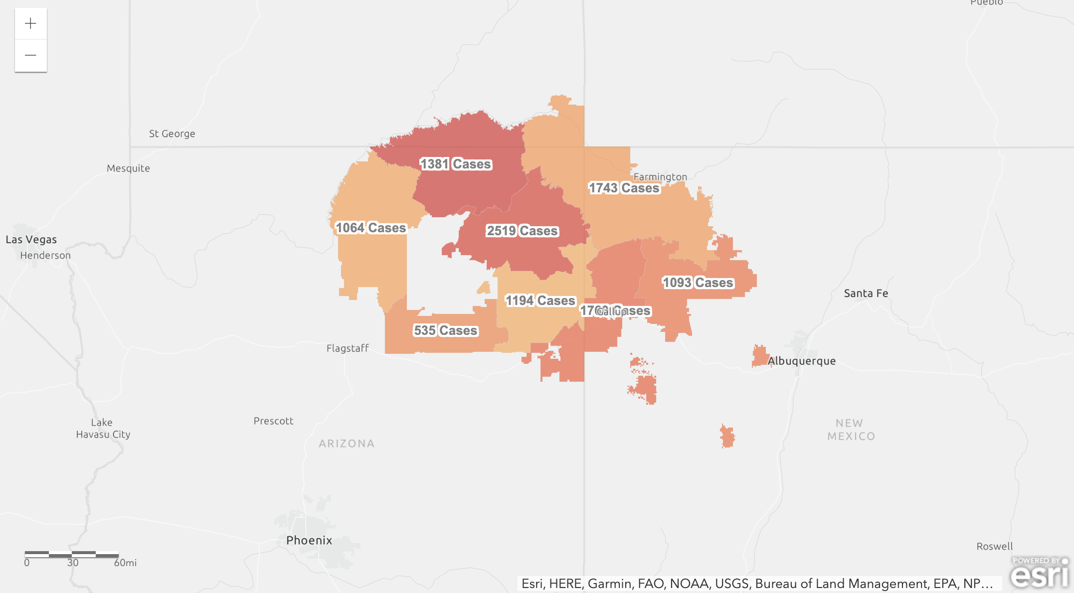 Navajo Nation map