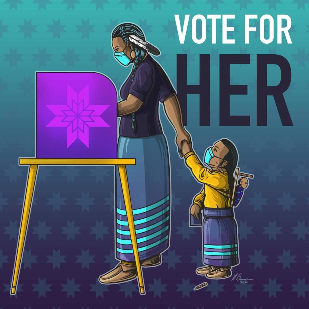 Artists Are Producing Pro Voting Images With Native Values And Design