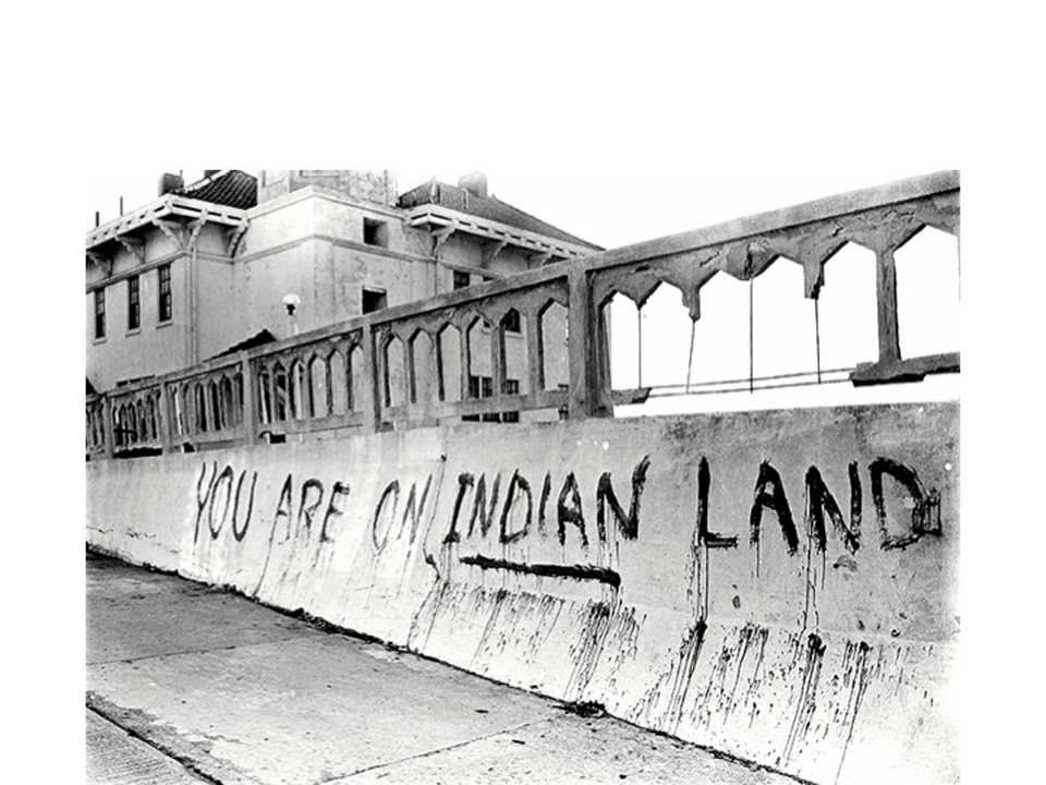 Native american occupation of deals alcatraz