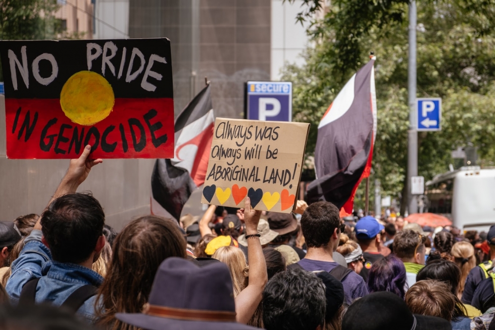 The Invasion Day rally