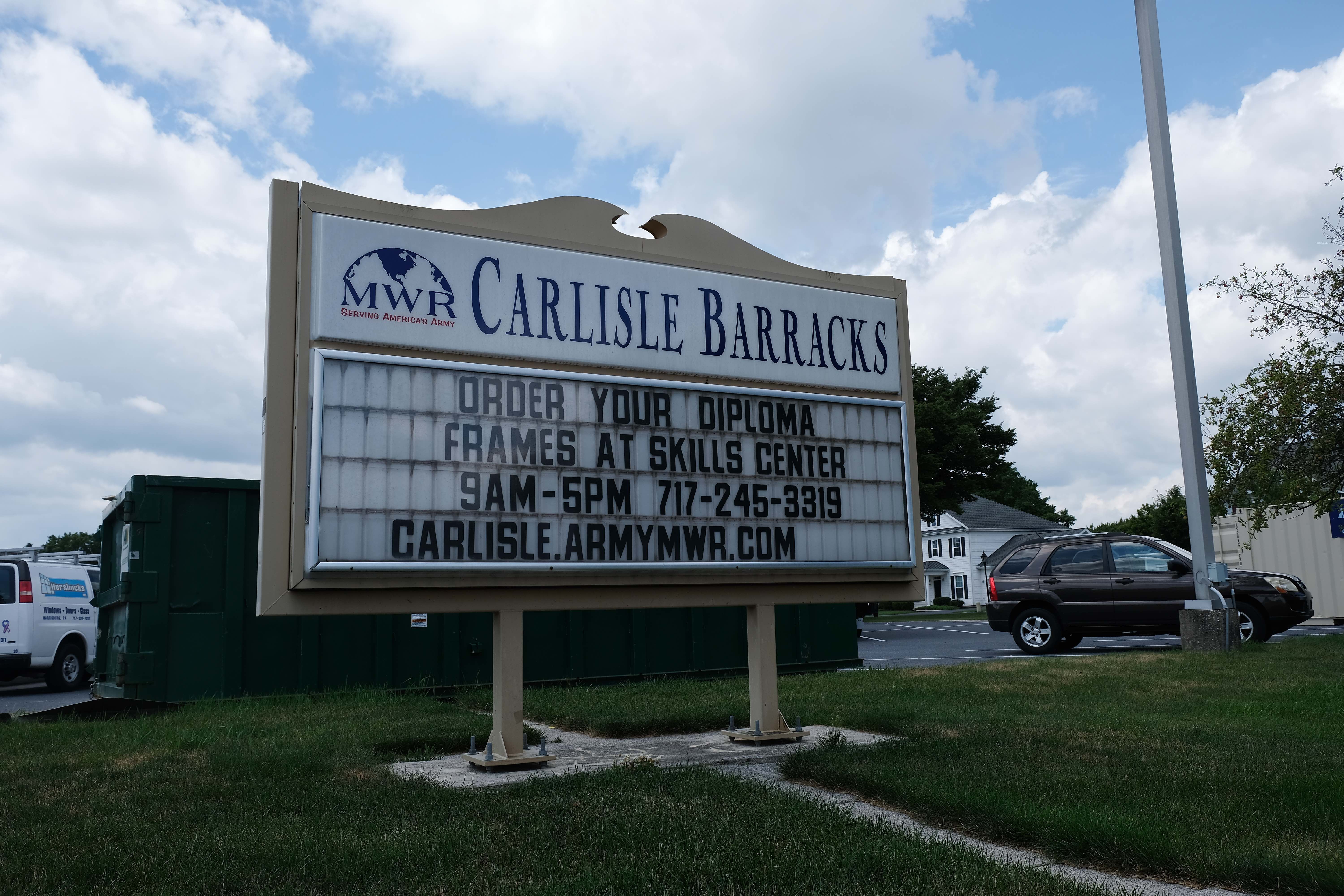 Carlisle Barracks is now the site of the U.S. Army War College. (Photo/Jenna Kunze)   