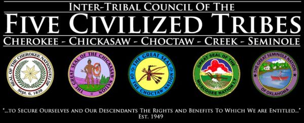 five civilized tribes seals