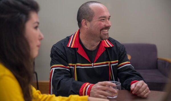 Martin Reinhardt, project director for the Center for Native American Studies at Northern Michigan University