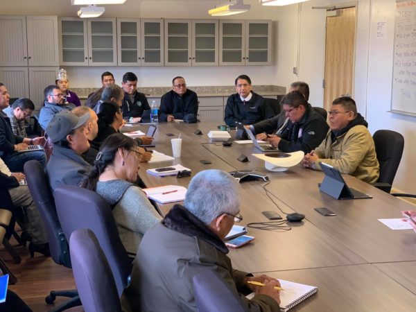 Nez-Lizer announces reduction of non-essential services on Navajo Nation as precautionary measure during coronavirus pandemic. Photo courtesy