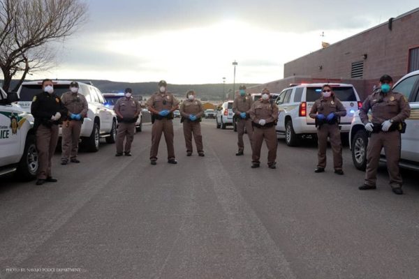  Navajo Police have been enforcing the nightly curfews on the Navajo Nation.