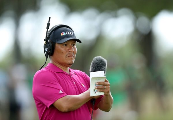 David CannonNotah Begay at the 2017 Dell Match Play.