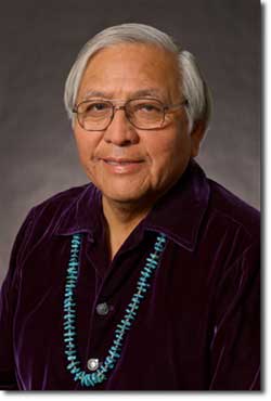 Former Navajo Natioin President Dr. Peterson Zah