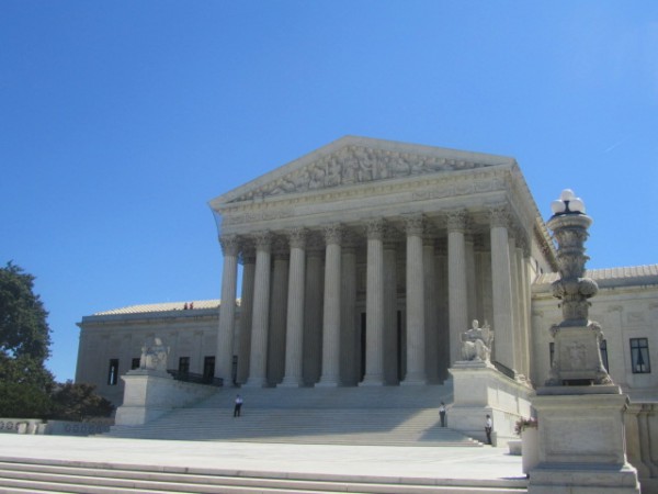 U.S. Supreme Court in Washington, D.C. Native News Online photo by Levi Rickert