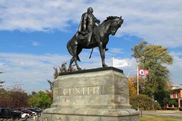Petition underway to remove George Armstrong Custer from downtown Monroe, Michigan.