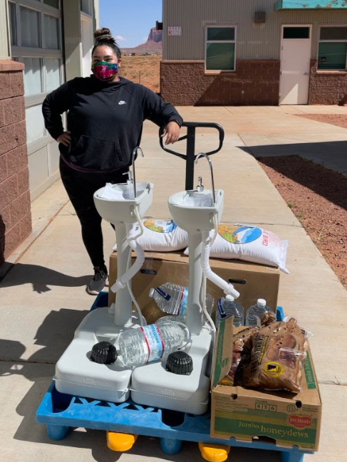 Nonprofit Provides Hand Washing Stations On Navajo Nation To Combat