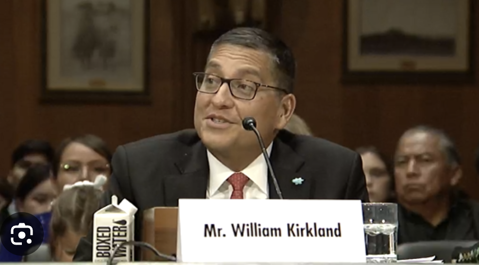 NIGC Welcomes Assistant Secretary for Indian Affairs Billy Kirkland as New Associate Commissioner