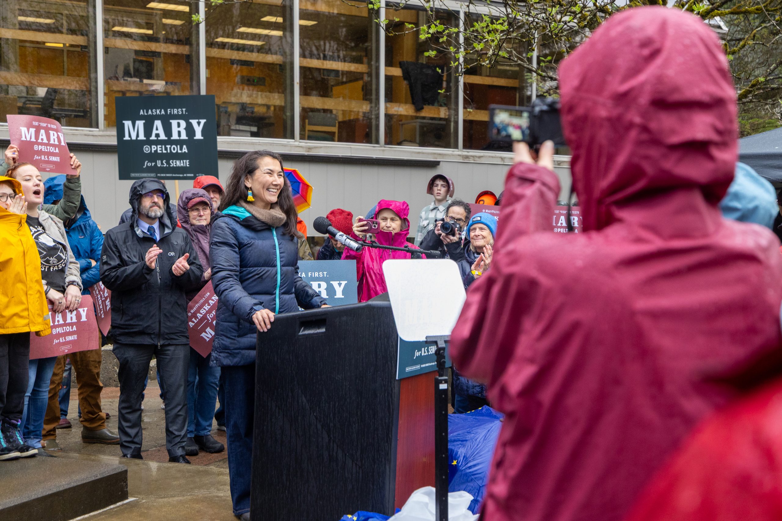 Peltola Calls for Congressional Term Limits at Alaska Rally