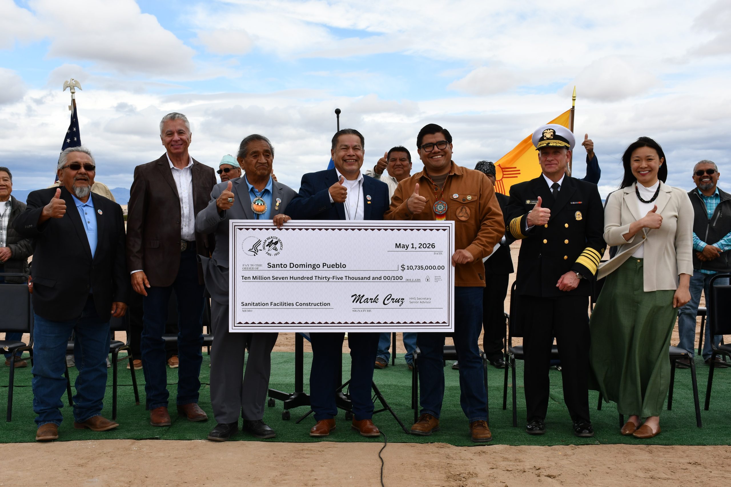 HHS Announces $10.7M for Clean Water Infrastructure at Santo Domingo Pueblo