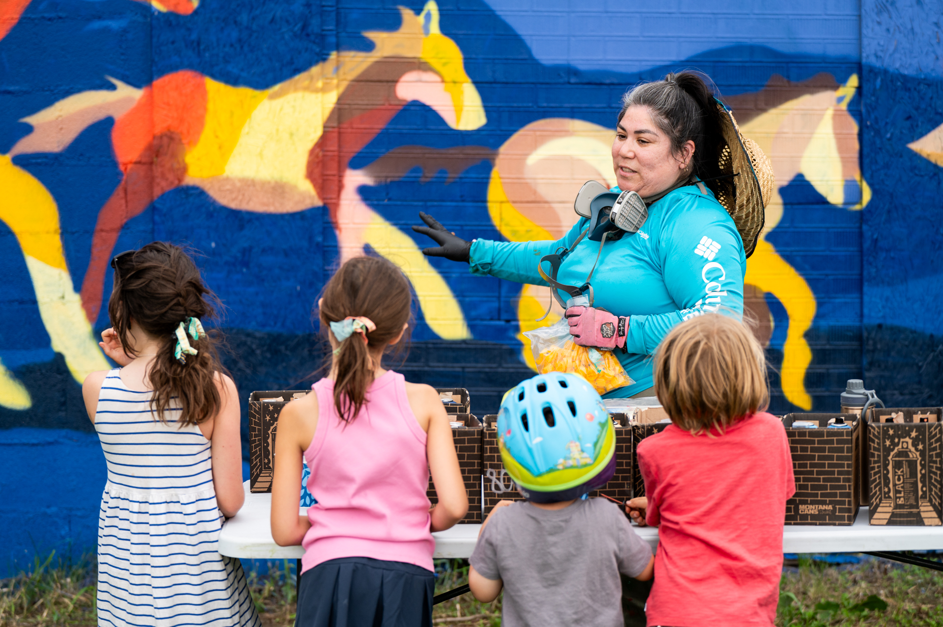 Cheyenne River Youth Project Prepares for 12th Annual RedCan Invitational Graffiti Jam, July 8-11