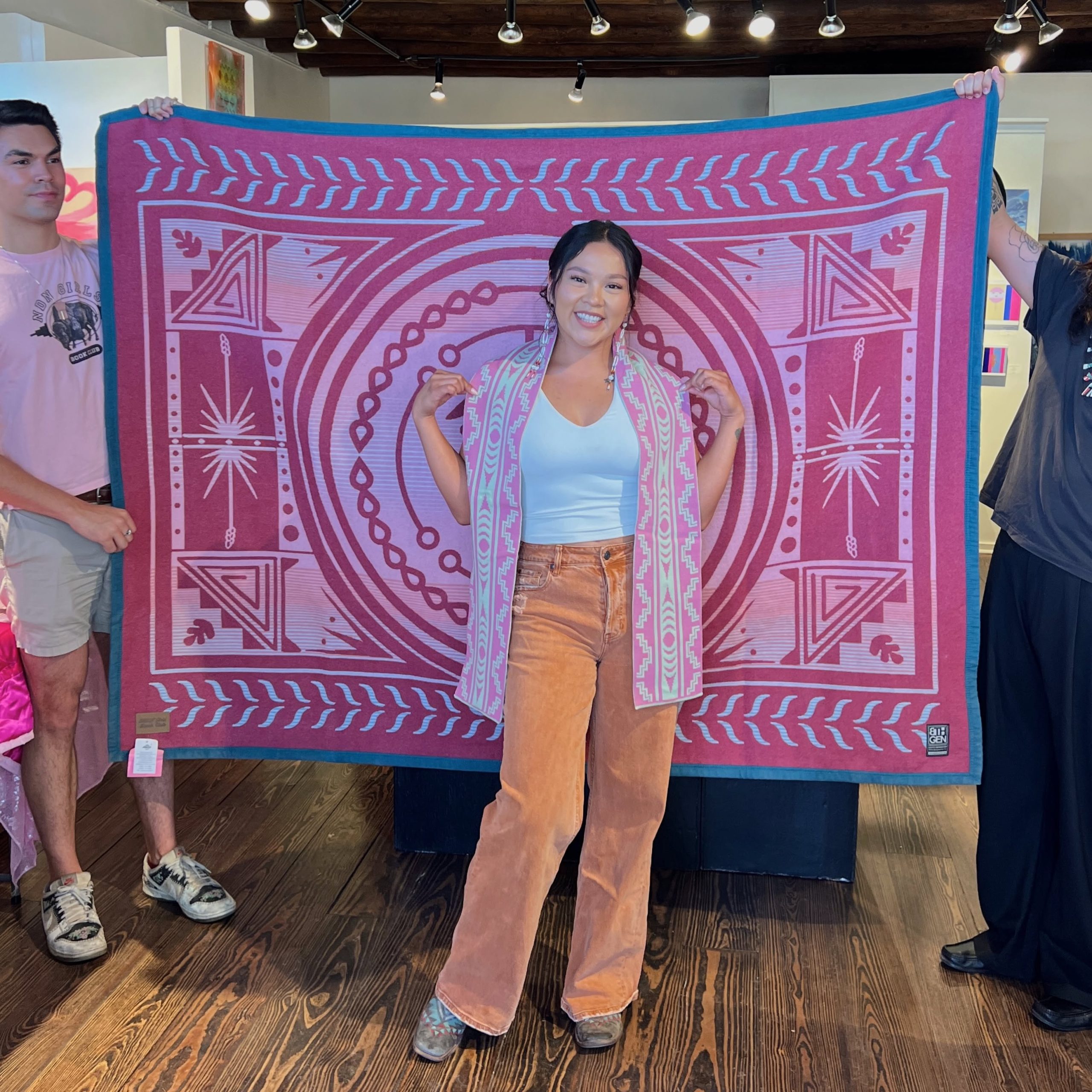 Diné Artist Jenabah Yazzie Featured in Sept. Books and Blankets Collab