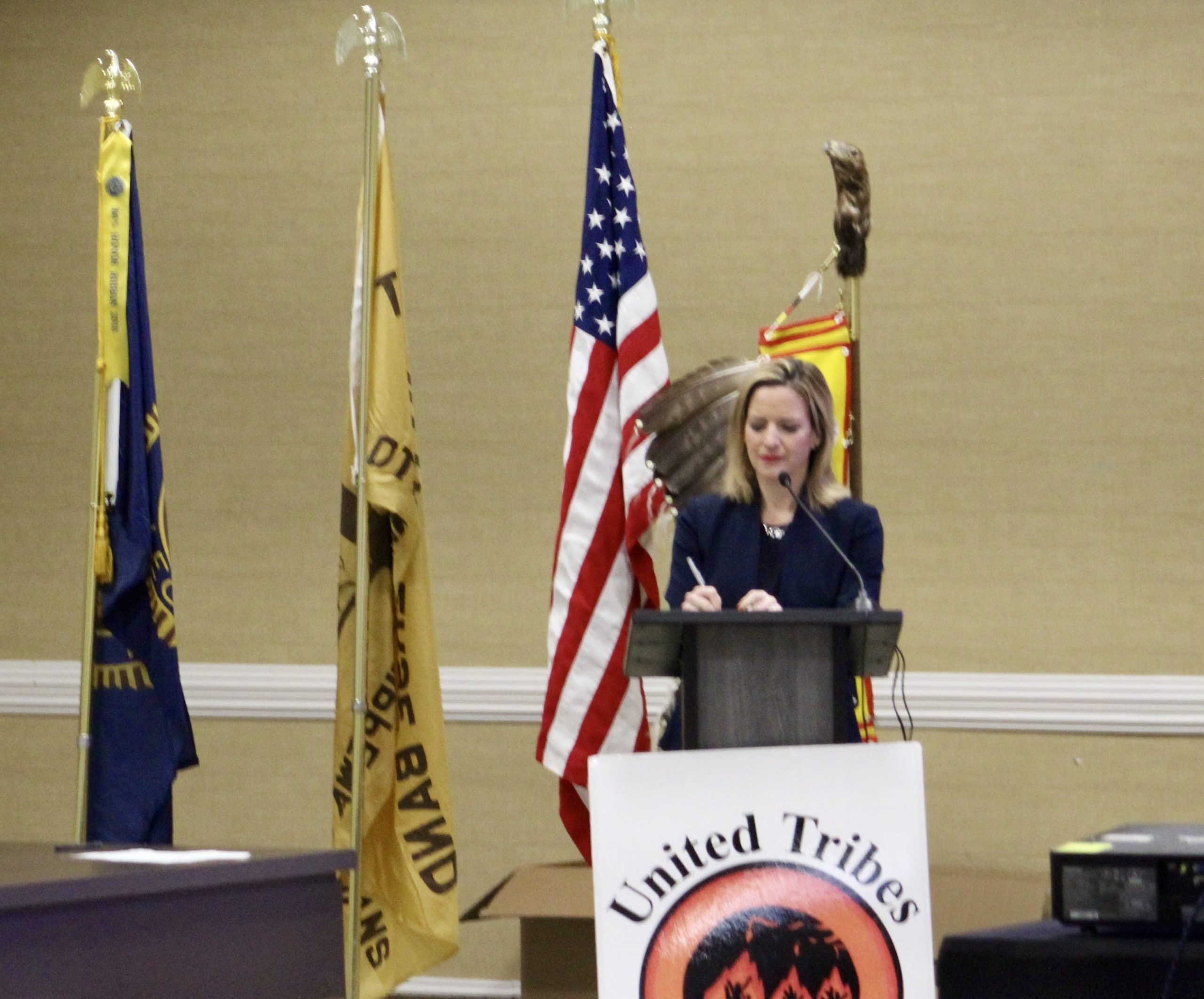 Michigan Democartic Governor Candidate Benson Meets With State’s Tribal Leaders, Pledges Respect for Tribal Sovereignty